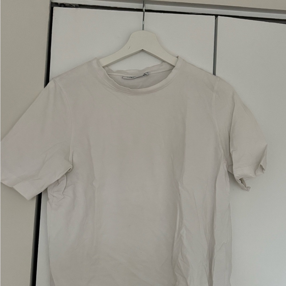 Weekday White Short Sleeve Tee